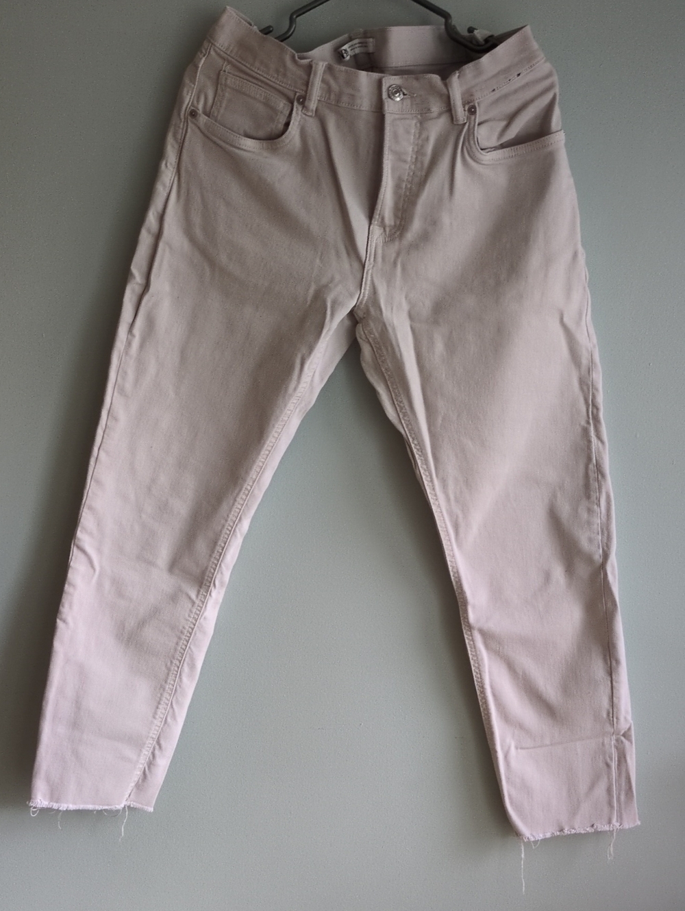 Zara Slim Men's Jeans in Light Beige